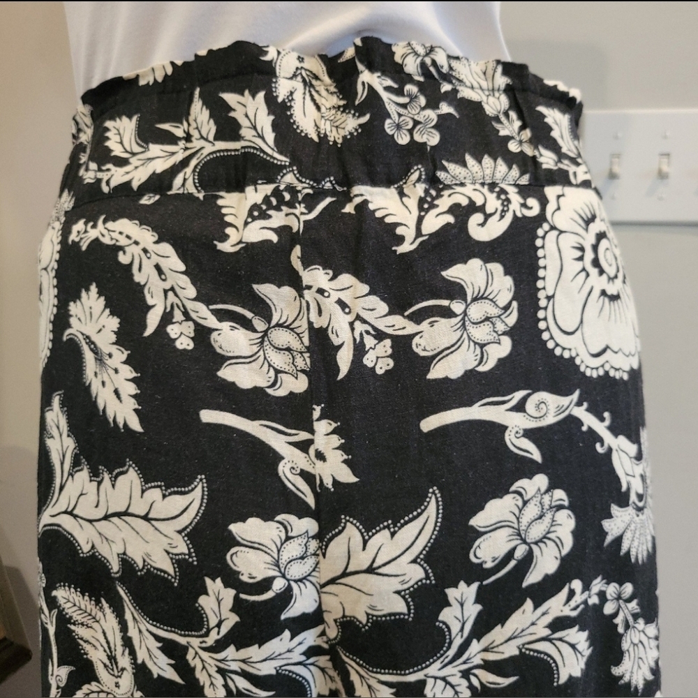 NWT 3X Calligraphie Linen Pants - Picture 4 of 7
